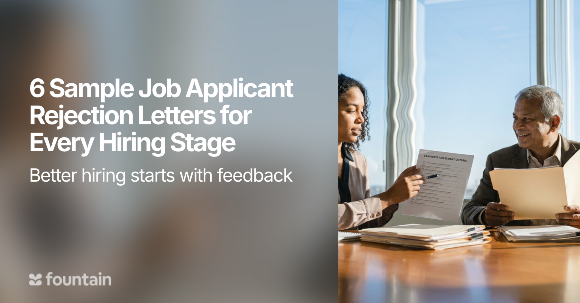 Sample Job Applicant Rejection Letters: 6 Templates for Every Hiring Stage