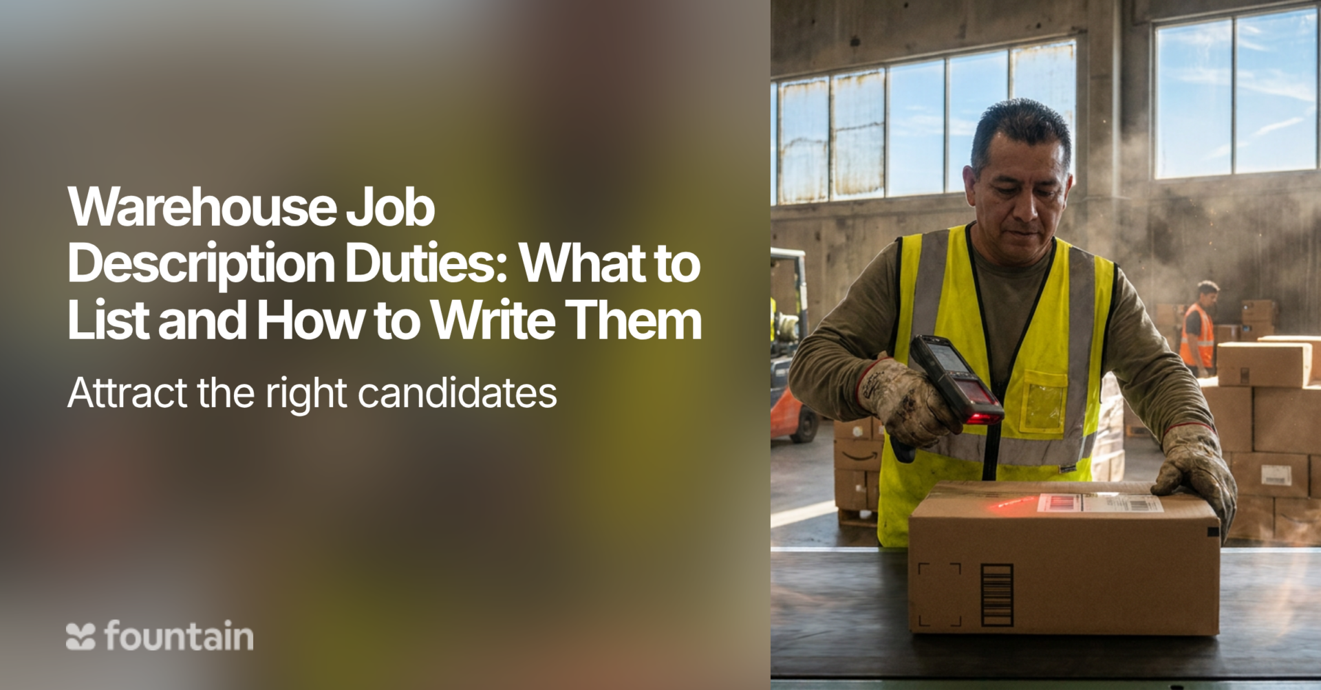 Warehouse Job Description Duties: What to List and How to Write Them