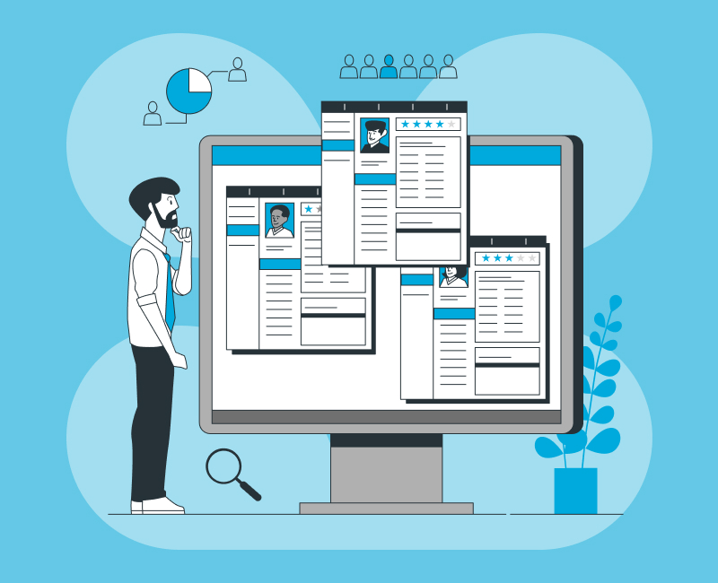 How do you use AI recruiting software?