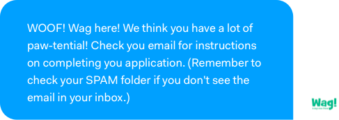 Wag message