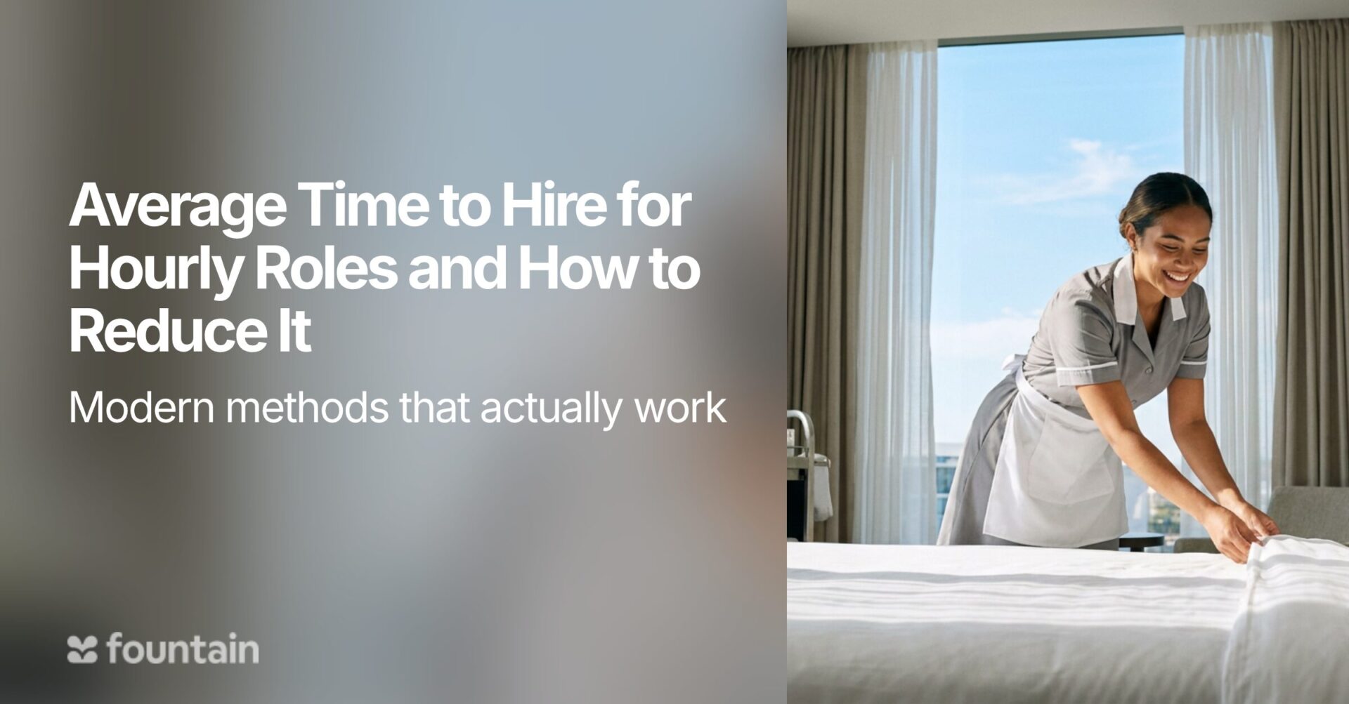 Guide on reducing time to hire for hourly roles with modern methods